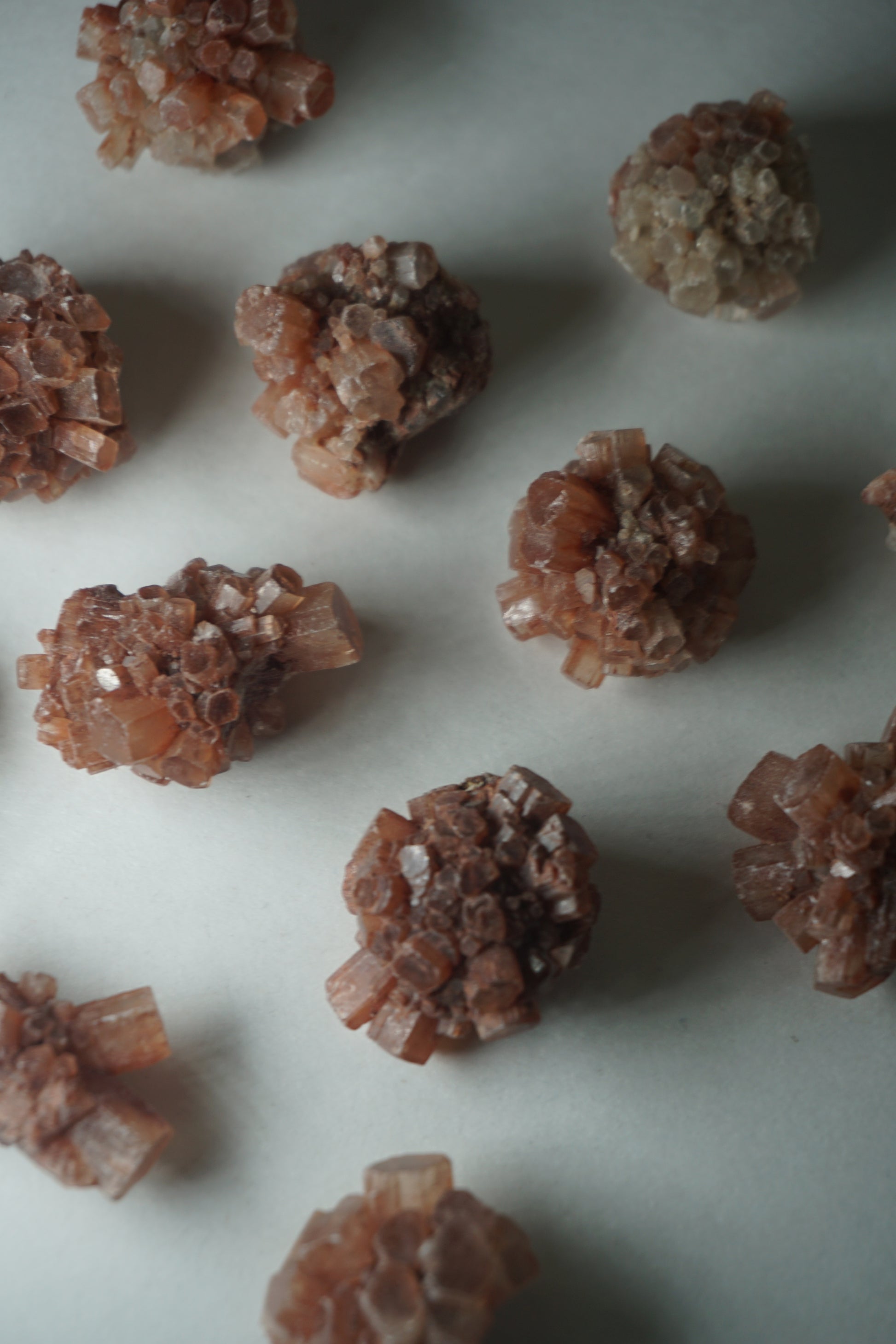 Aragonite Sputnik: A unique and captivating crystal formation, showcases a mesmerizing array of delicate radiating crystals that resemble the shape of a sputnik satellite.