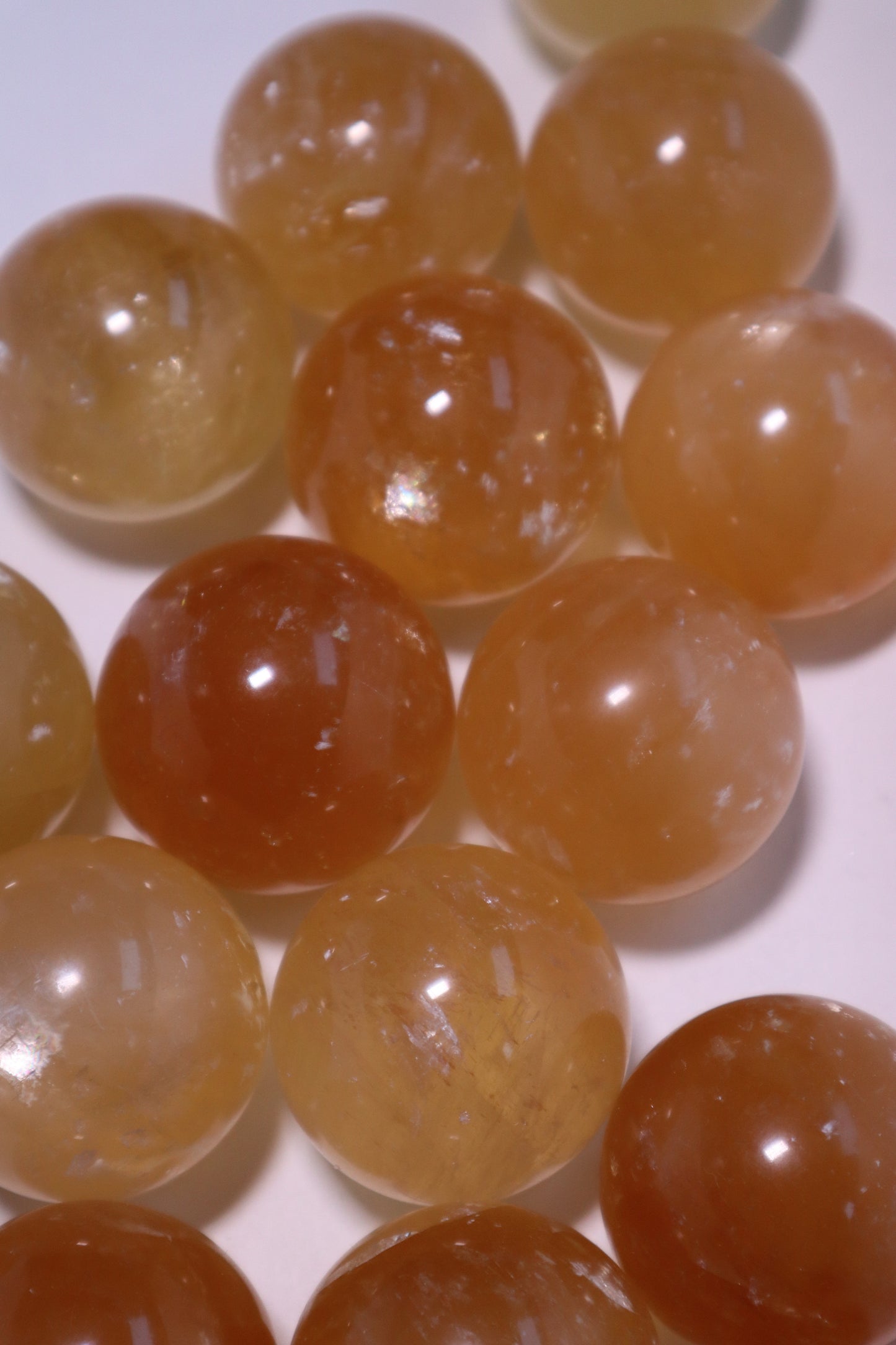 Honey Calcite: A warm and inviting crystal, is revered for its gentle yet empowering healing properties. Its golden hues resonate with the Solar Plexus chakra, fostering confidence, courage, and self-worth.